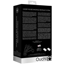 Ouch! Kit 4 Attaches de lit Bondage